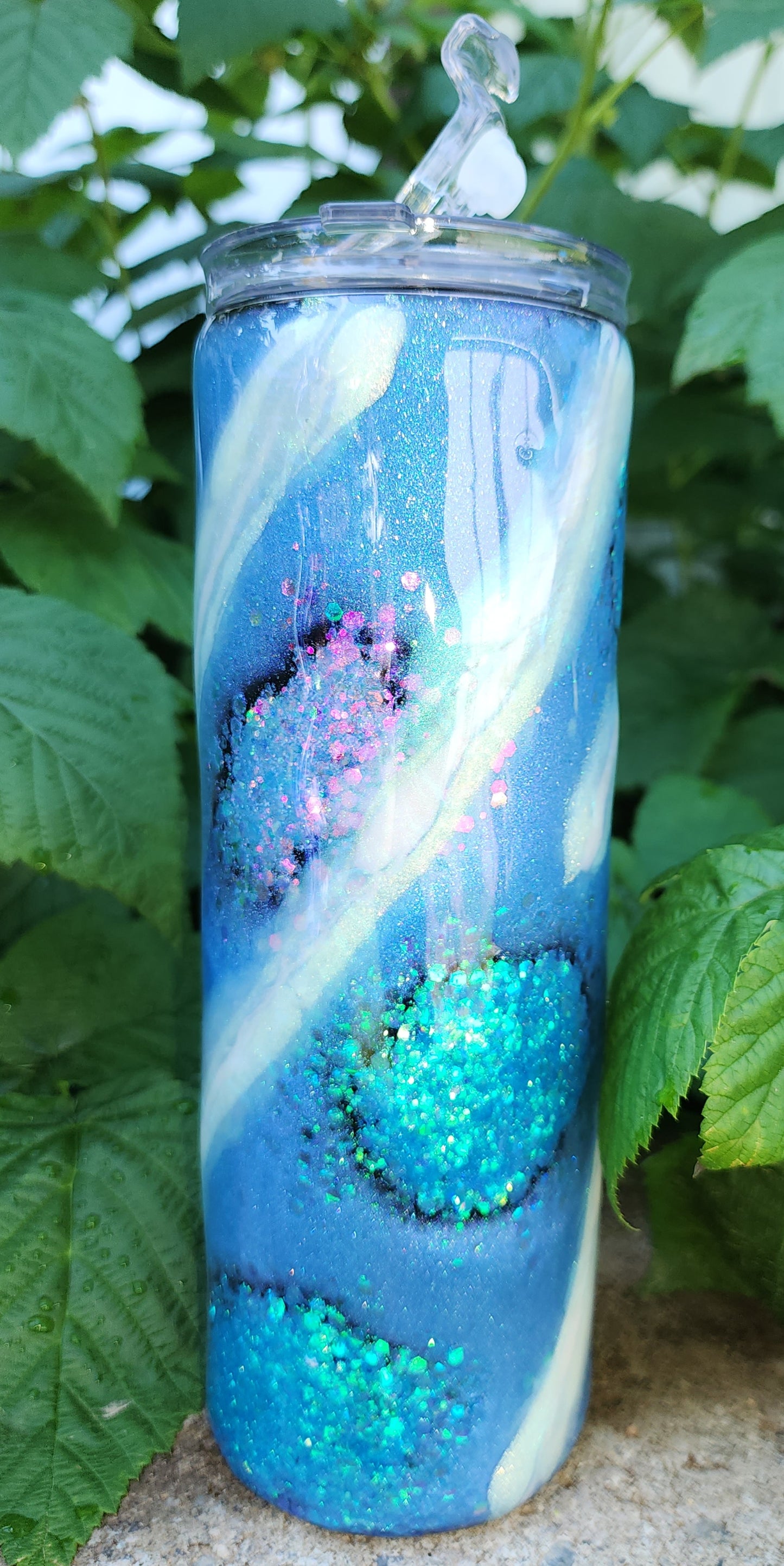 3D Milkyway 20 Ounce Skinny Tumbler