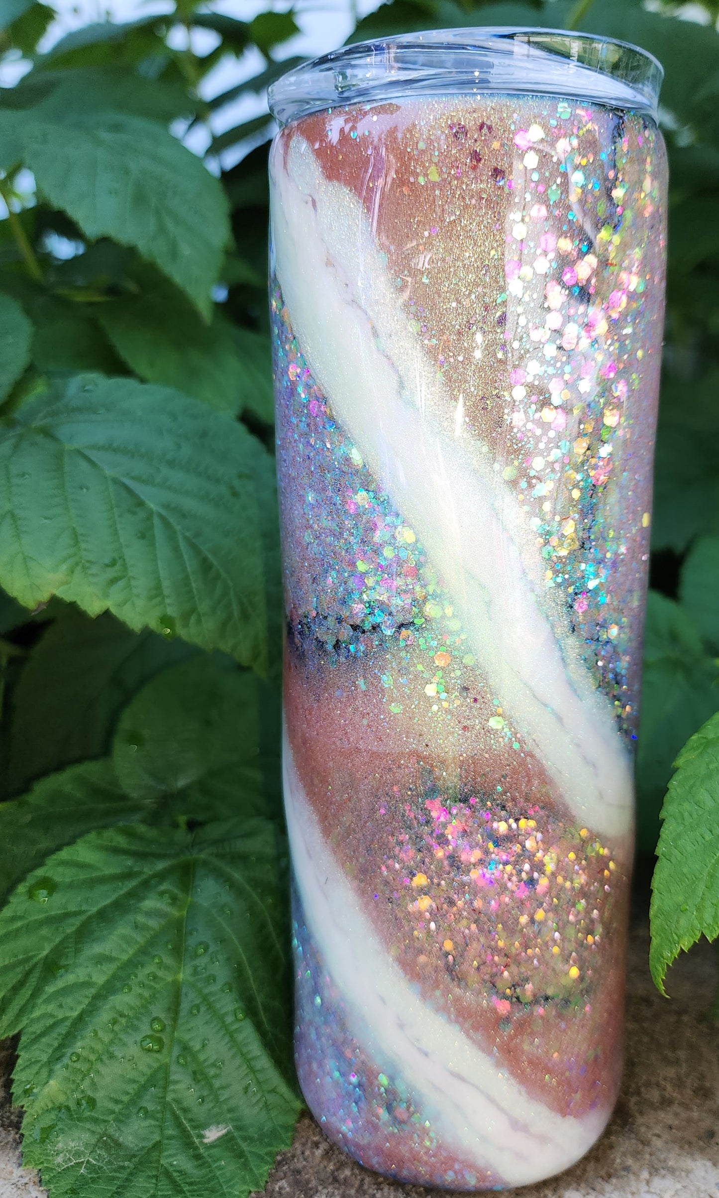 3D Milkyway 20 Ounce Skinny Tumbler